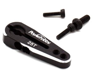 Powerhobby 25T Black Aluminum Clamping Servo Horn