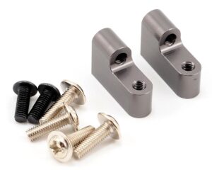 ST Racing Concepts Aluminum Servo Mount Set (Gun Metal) (2)